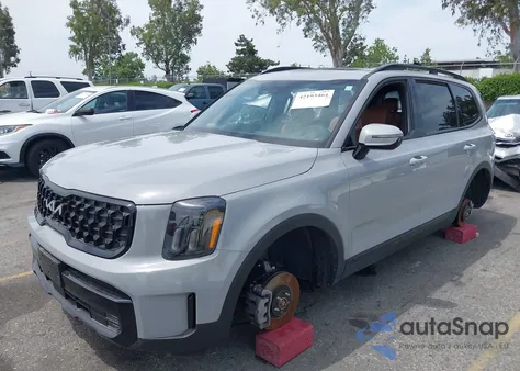 2024 Kia Telluride Sx X-Line z USA, uszkodzony, nr VIN 5XYP5DGC8RG492419